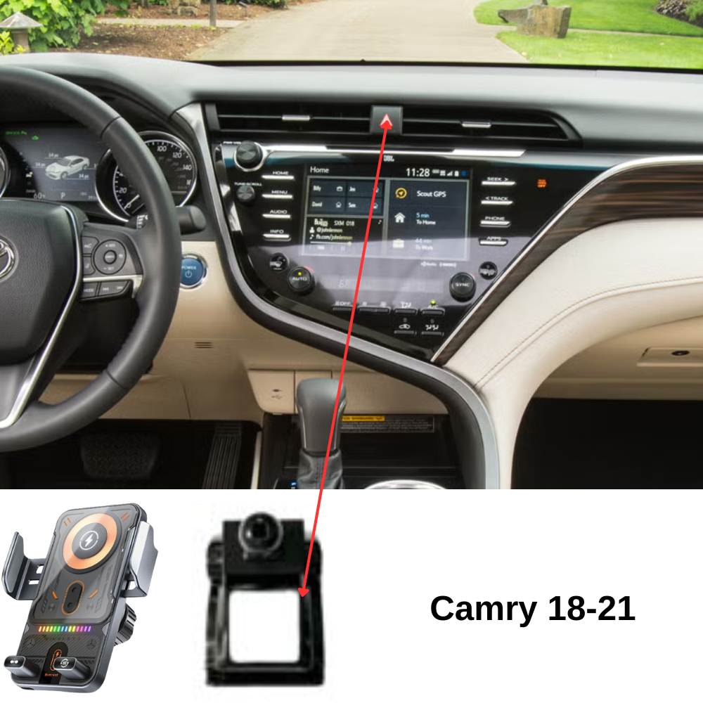 Suport telefon Smart cu prindere dedicata OEM pentru Toyota Camry 2017-2021