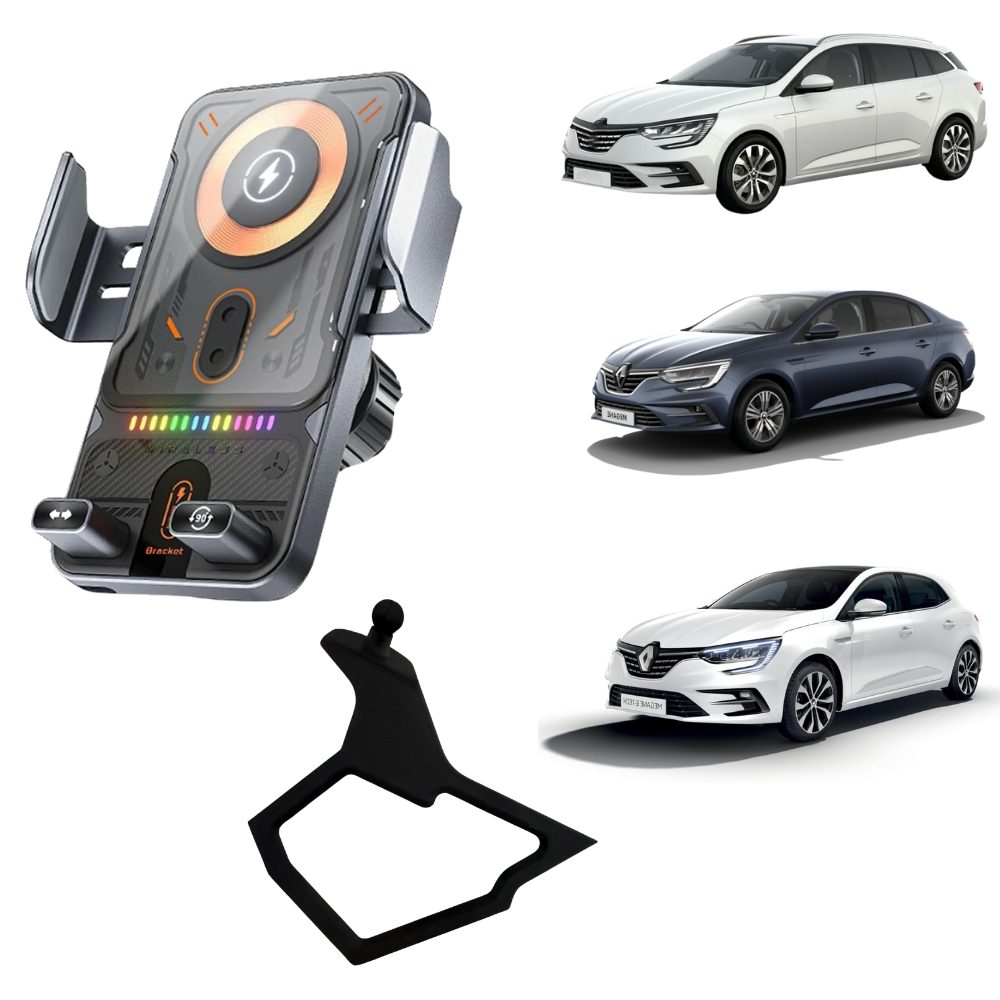 Suport telefon Smart cu prindere dedicata OEM pentru Renault Megane 4 2016+