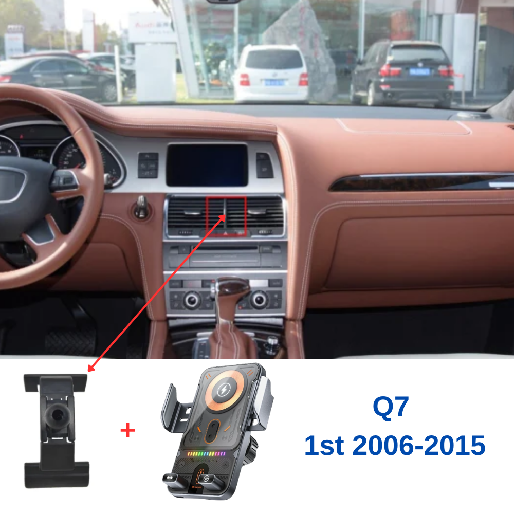 Suport telefon Smart cu prindere dedicata OEM pentru AUDI Q7 1st 2006-2015