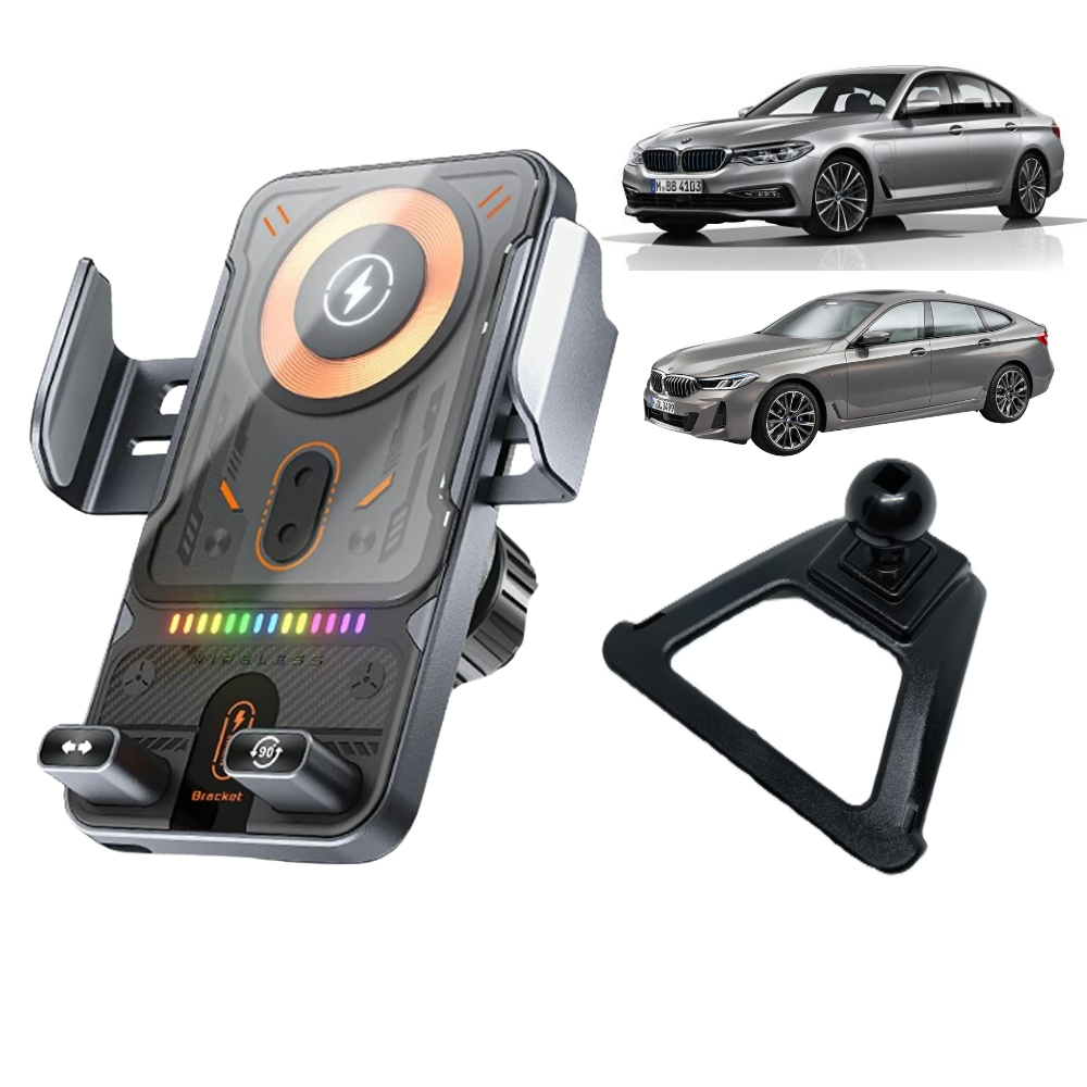 Suport telefon Smart cu prindere dedicata OEM pentru BMW Seria 5 G30 17-23/Seria 6 18-23