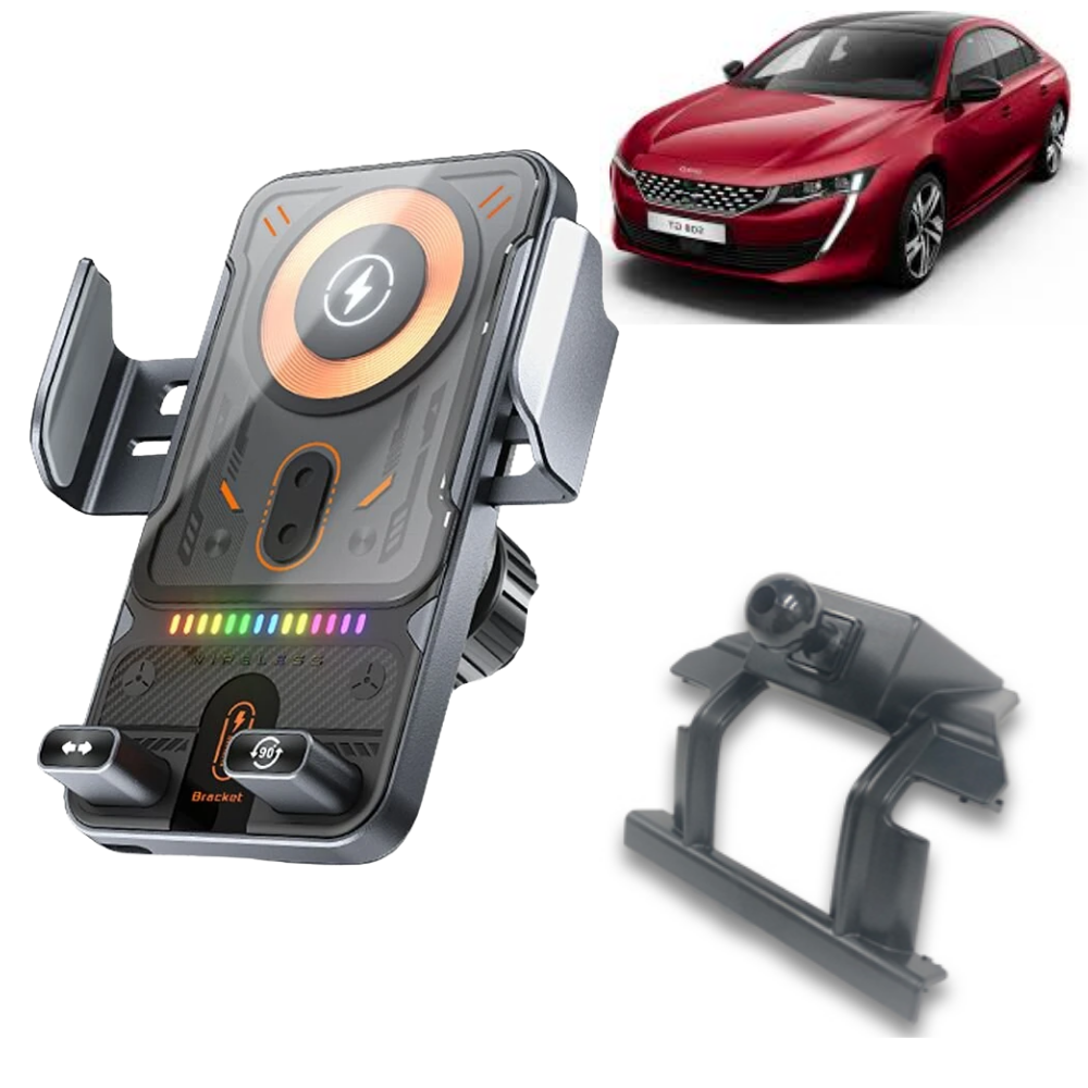 Suport telefon Smart cu prindere dedicata OEM pentru Peugeot 508 2019-PREZENT