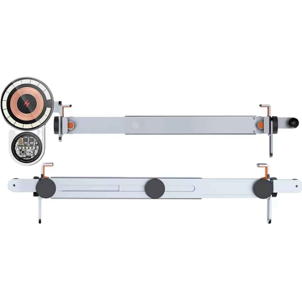 Suport Auto Magnetic cu Încărcare Wireless pentru TESLA si alte marci – Prindere pe Ecranul Multimedia