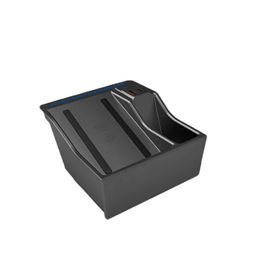 Suport telefon Smart / Statie de incarcare wireless montaj OEM dedicat plug&play pentru Audi A4 / A5 / S4 / S5 / RS4 / RS5 (2016–2023)