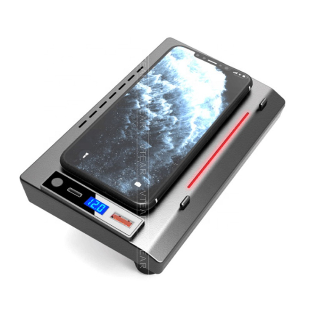 Suport telefon Smart / Statie de incarcare wireless montaj OEM dedicat plug&play  pentru Audi A6/A7/S6/S7/RS6/RS7 2018-2023