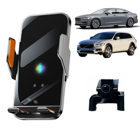 Smart phone holder with dedicated OEM mount for Volvo S90/V90 2016-2025