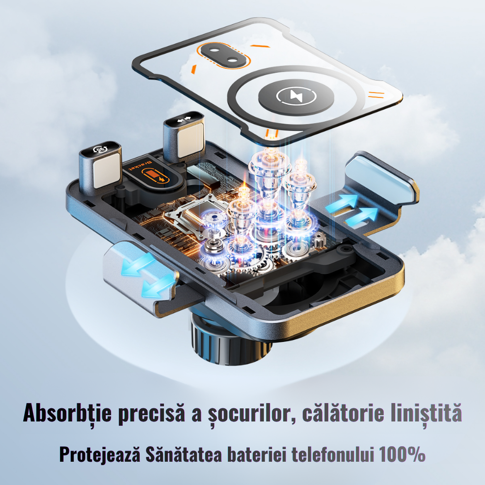 Suport telefon Smart cu prindere dedicata OEM pentru Mercedes GLB/EQB 22-PREZENT