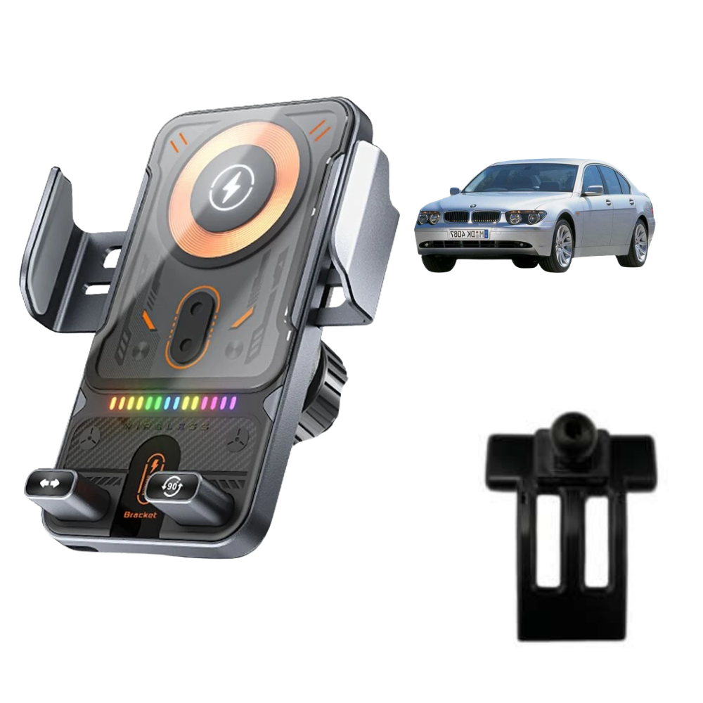 Suport telefon Smart cu prindere dedicata OEM pentru BMW Seria 7 E65-E68 2002-2008