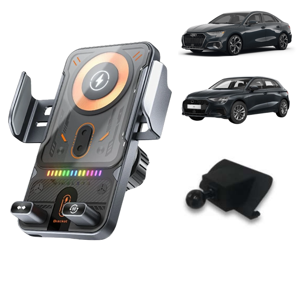 Suport telefon Smart cu prindere dedicata OEM pentru Audi A3/S3/RS3 2020-PREZENT