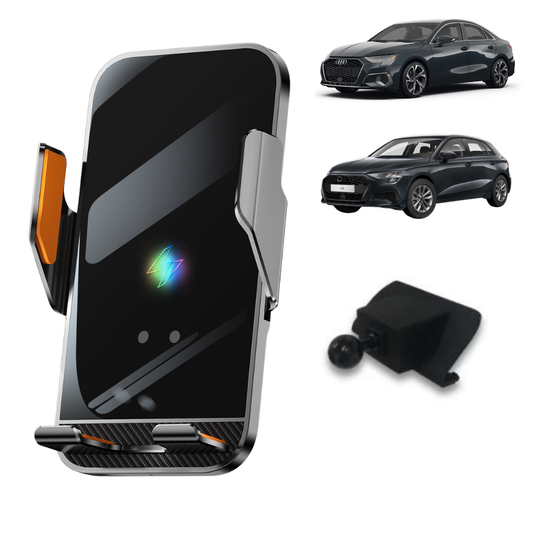Smart phone holder with dedicated OEM mount for Audi A3/S3/RS3 2020-PRESENT