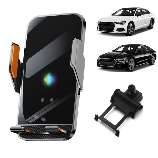 Smart phone holder with dedicated OEM mount for Audi A6&amp;A7/S6&amp;S7/RS6&amp;RS7 2019-2024-PRESENT