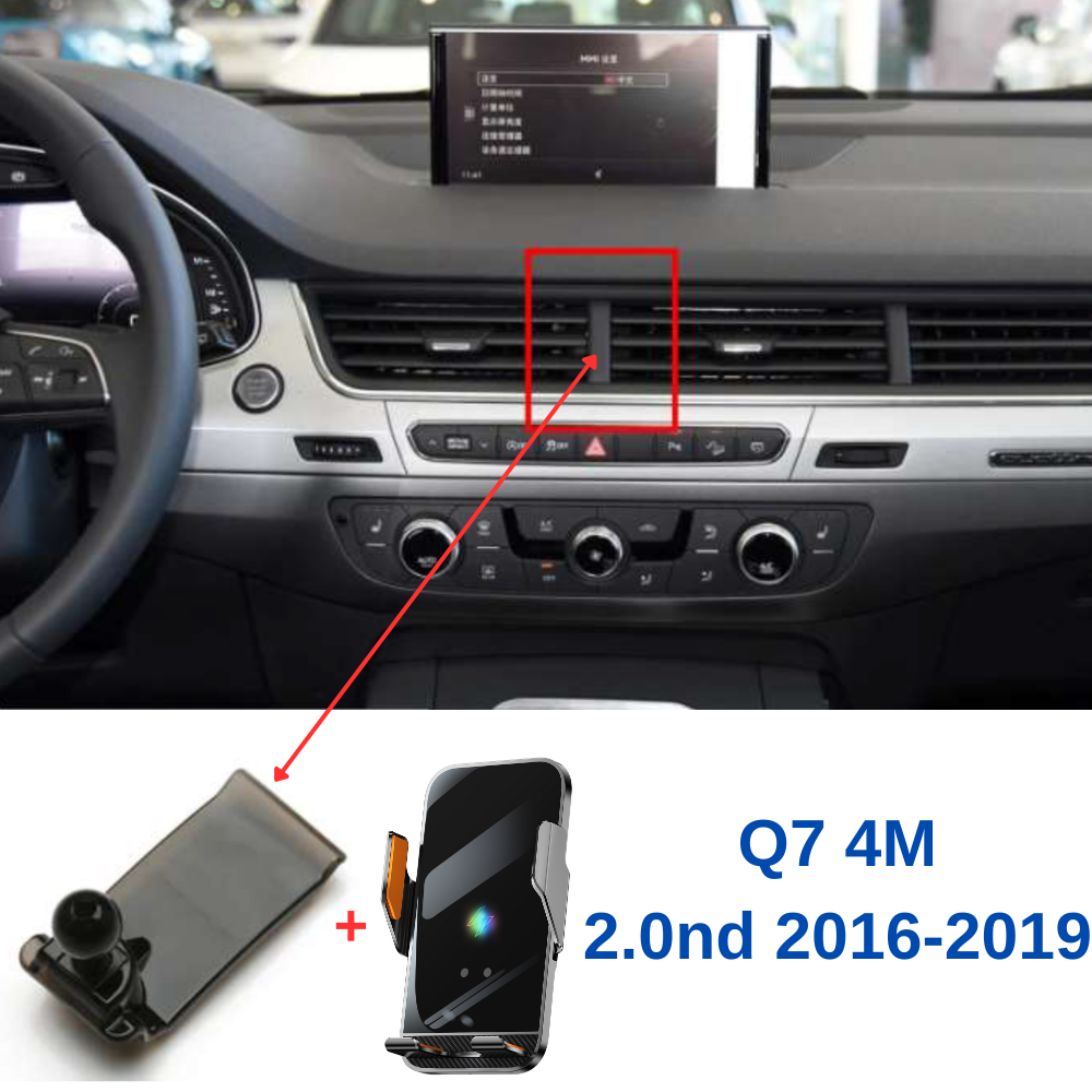 Suport telefon Smart cu prindere dedicata OEM pentru AUDI Q7 4M 2.0nd 2016-2019