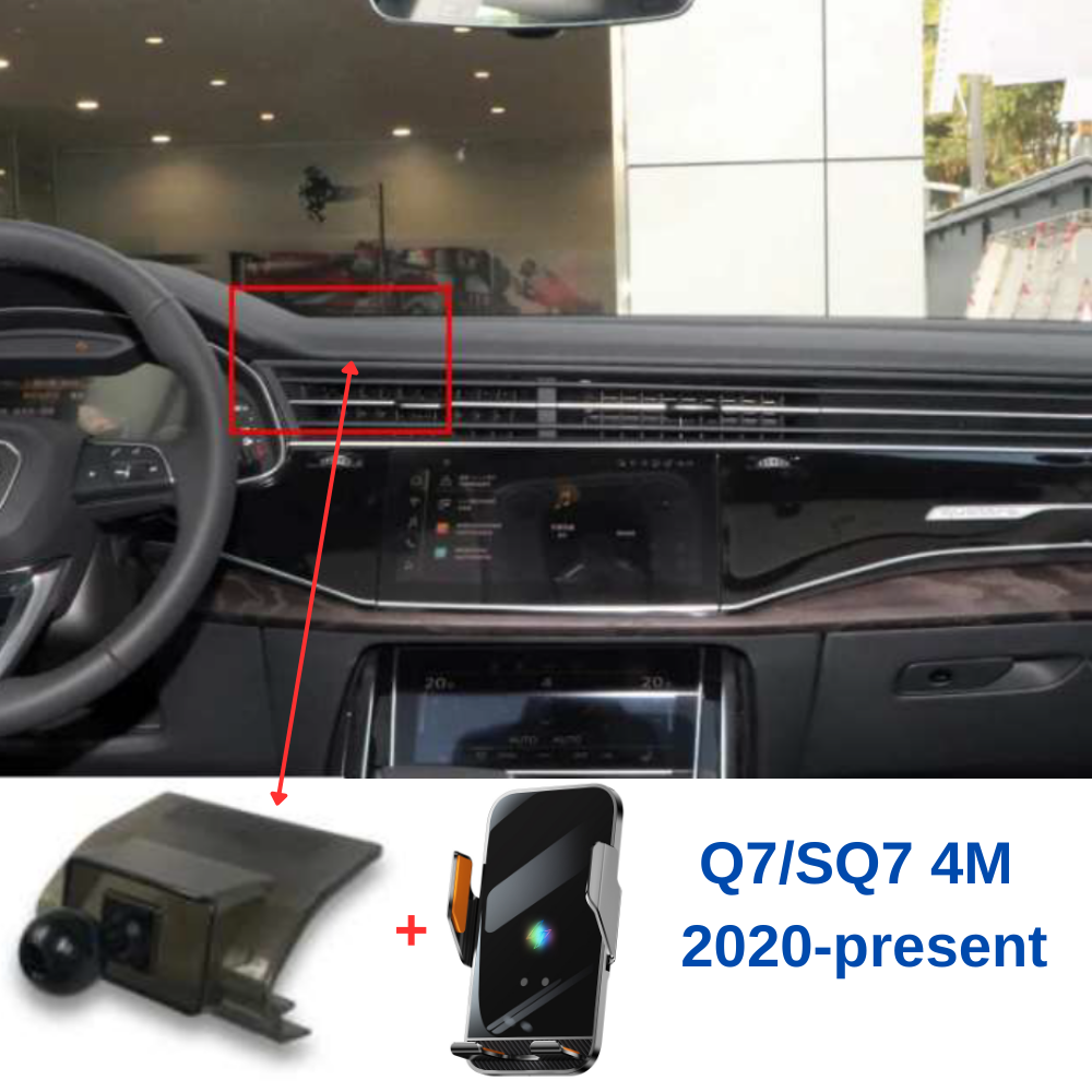 Suport telefon Smart cu prindere dedicata OEM pentru AUDI Q7/SQ7 4M 2020-present