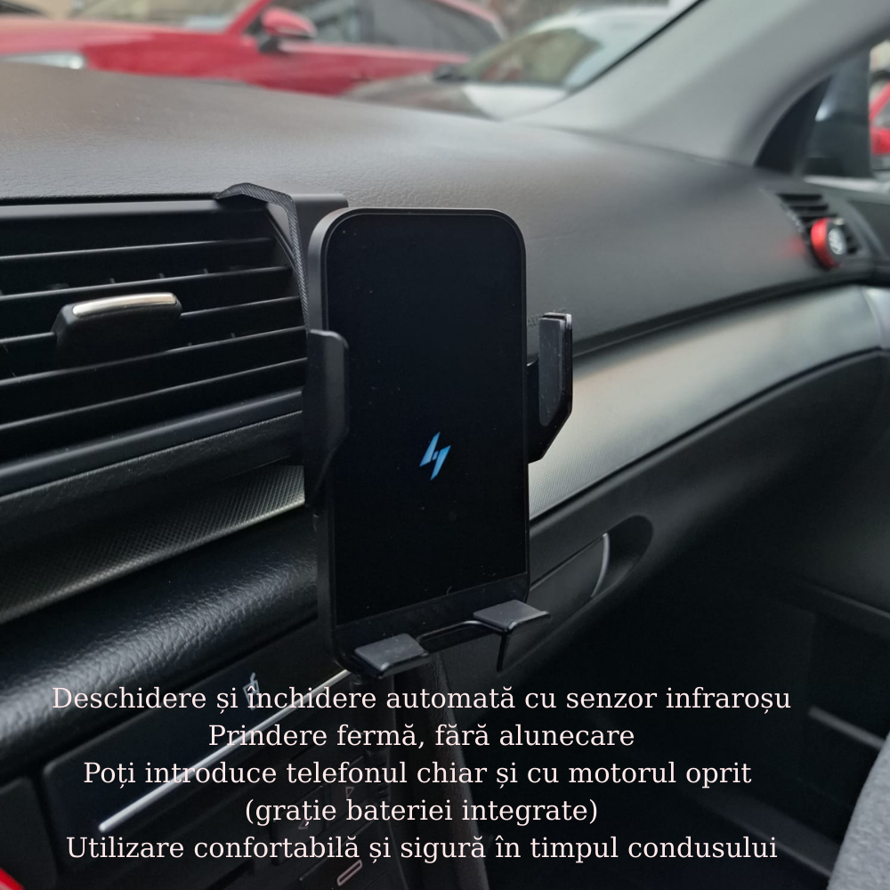 Suport telefon Smart cu prindere dedicata OEM pentru Audi A4 B7 2004-2008
