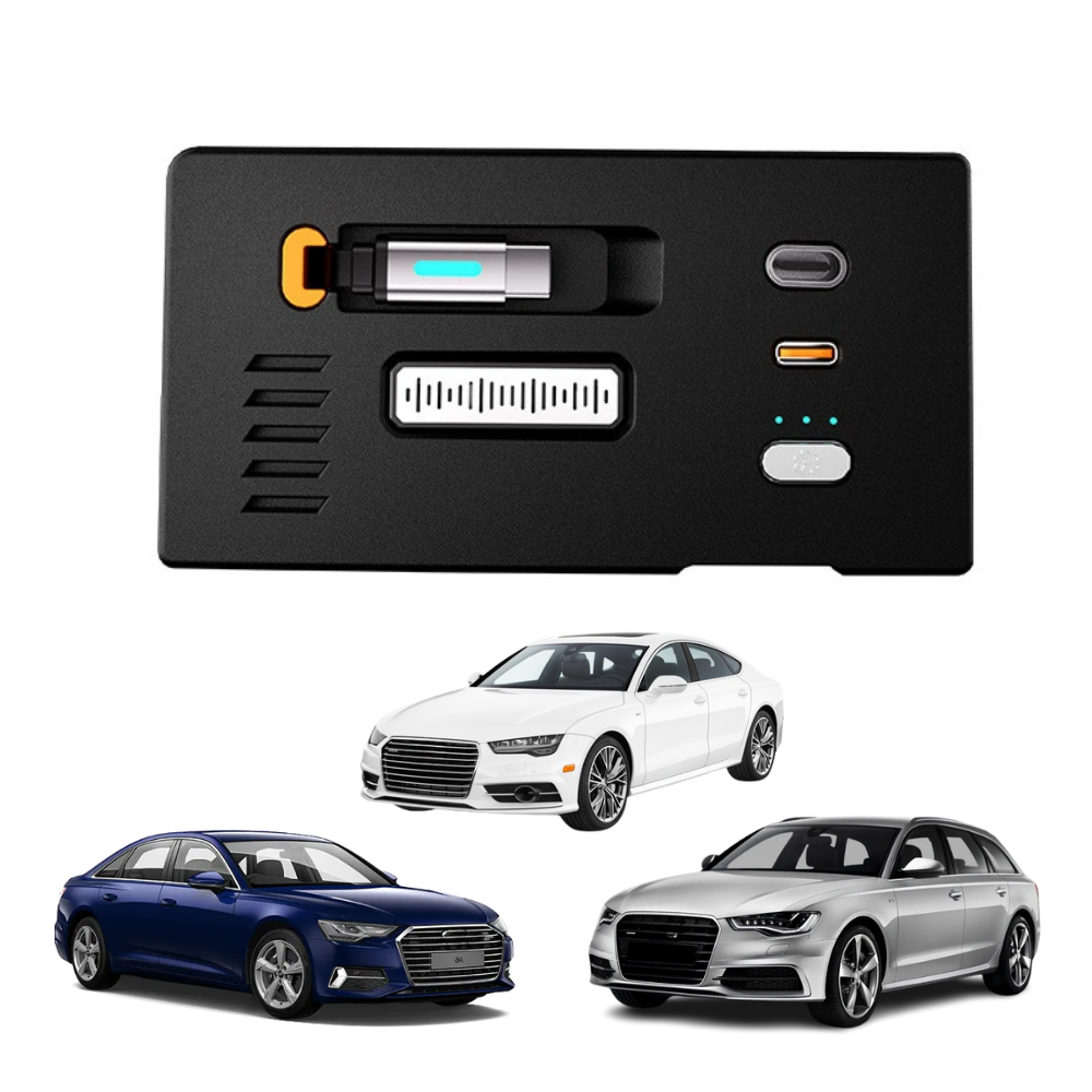 Încărcător Auto dedicat 80W cu difuzor de parfum pentru Audi A6 C7 / A7 4G (2011-2018)
