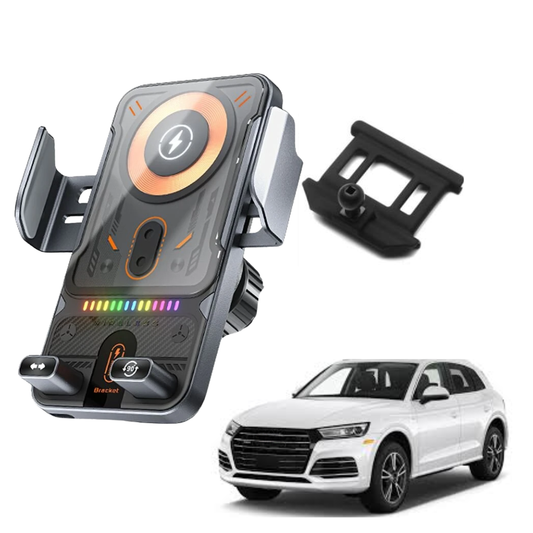 Suport telefon Smart cu prindere dedicata OEM pentru Audi Q5/SQ5 2017-2024