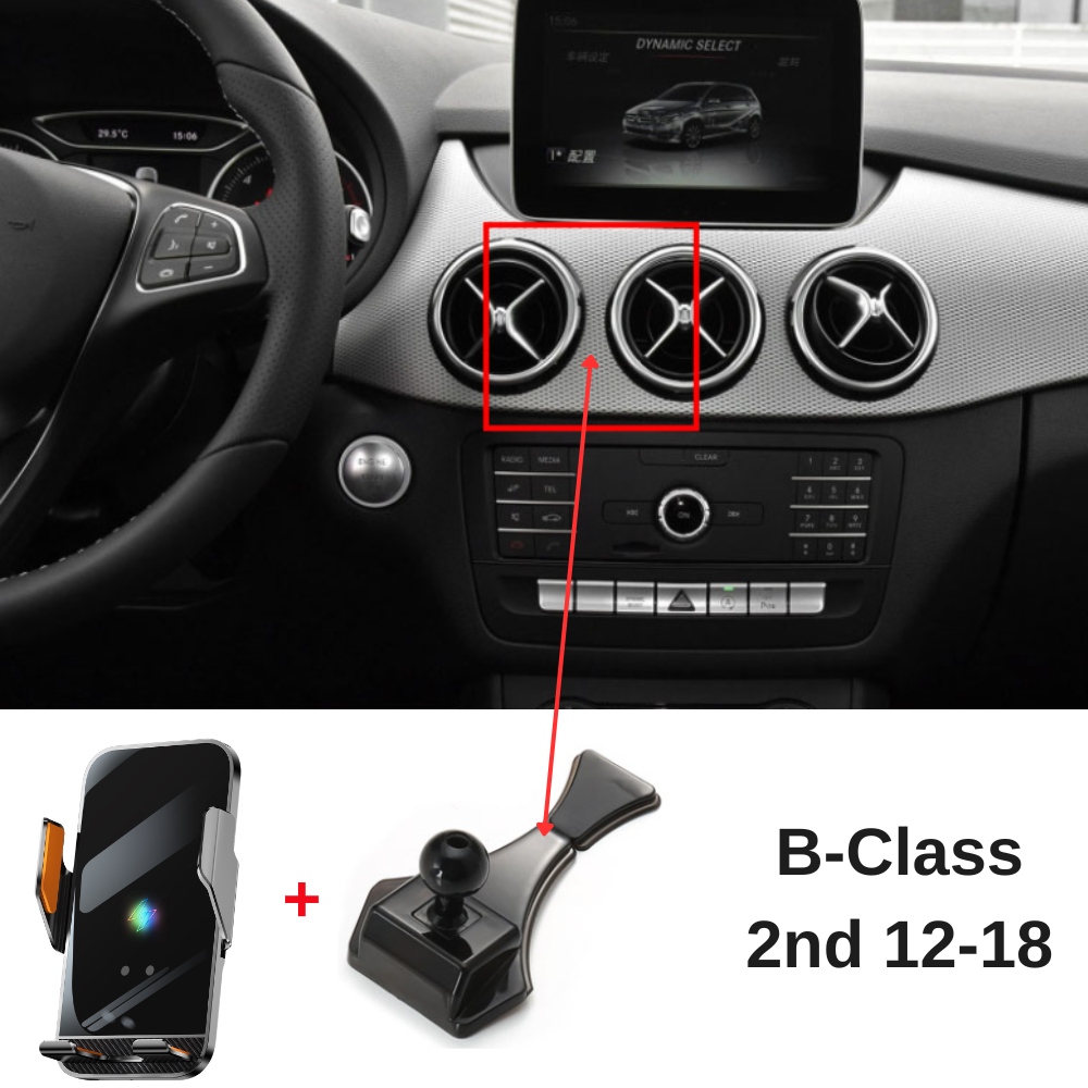 Suport telefon Smart cu prindere dedicata OEM pentru  Mercedes B-Class 2012-2018