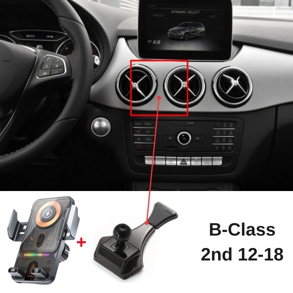 Suport telefon Smart cu prindere dedicata OEM pentru  Mercedes B-Class 2012-2018