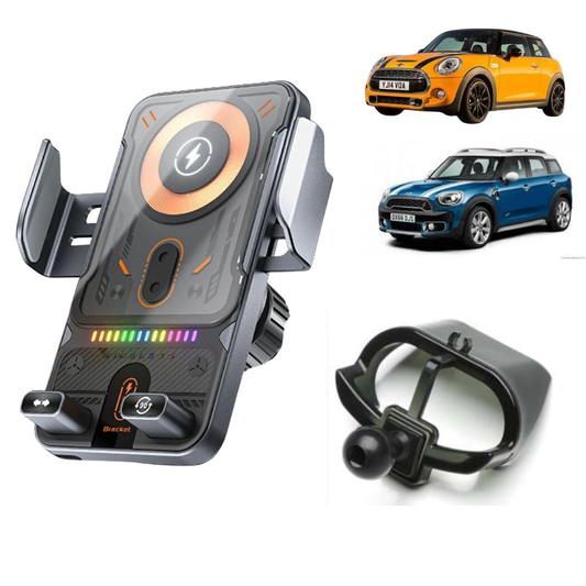Suport telefon Smart cu prindere dedicata OEM pentru BMW Mini Hatch F55/F56/F57 2015-2020 Mini Countryman F60 2017-2020