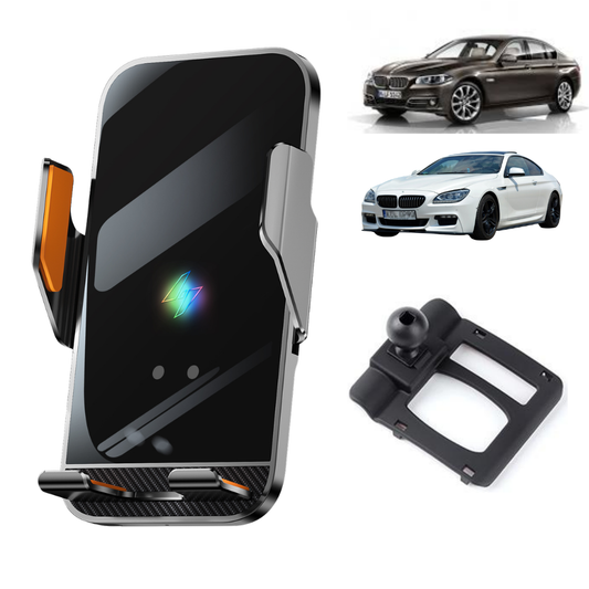 Smart phone holder with dedicated OEM grip for BMW 5 F10 2010-2016/6 Series 2012-2019