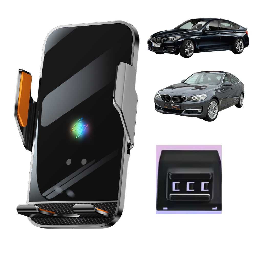 Suport telefon Smart cu prindere dedicata OEM pentru BMW Seria 5 GT 2010-2016/Seria 6 GT 2012-2019
