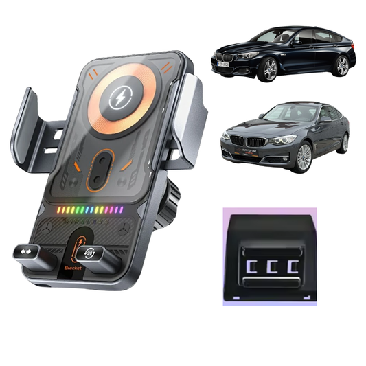 Suport telefon Smart cu prindere dedicata OEM pentru BMW Seria 5 GT 2010-2016/Seria 6 GT 2012-2019