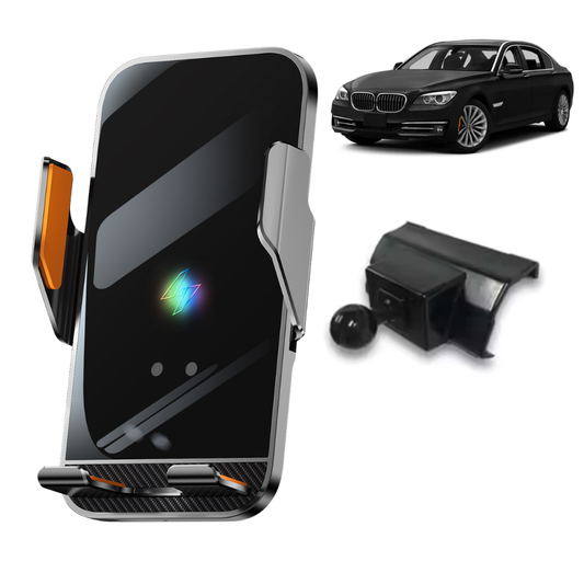 Smart phone holder with dedicated OEM grip for BMW 7 Series F01-03 2009-2015