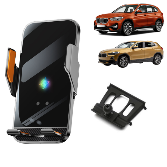 Smart phone holder with dedicated OEM grip for BMW X1 F48 F49 2016-2022 / X2 F39 2019-2023