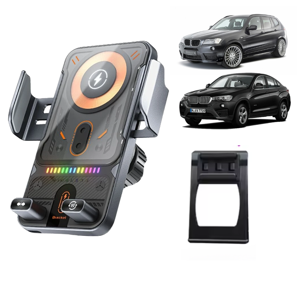 Suport telefon Smart cu prindere dedicata OEM pentru BMW X3 F25 2011-2017 / X4 F26 2015-2018
