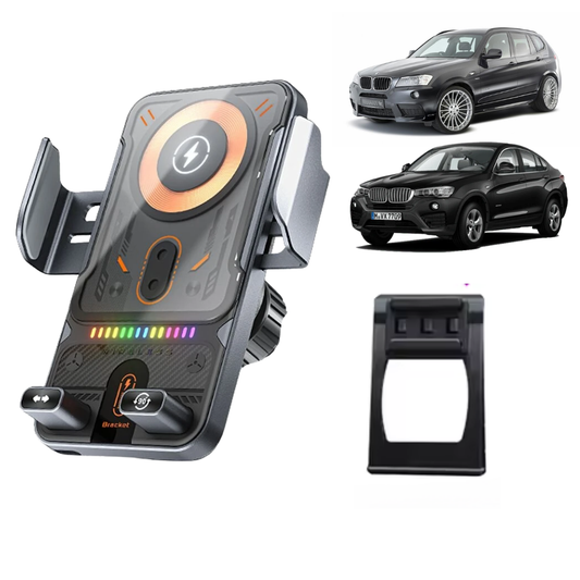 Suport telefon Smart cu prindere dedicata OEM pentru BMW X3 F25 2011-2017 / X4 F26 2015-2018