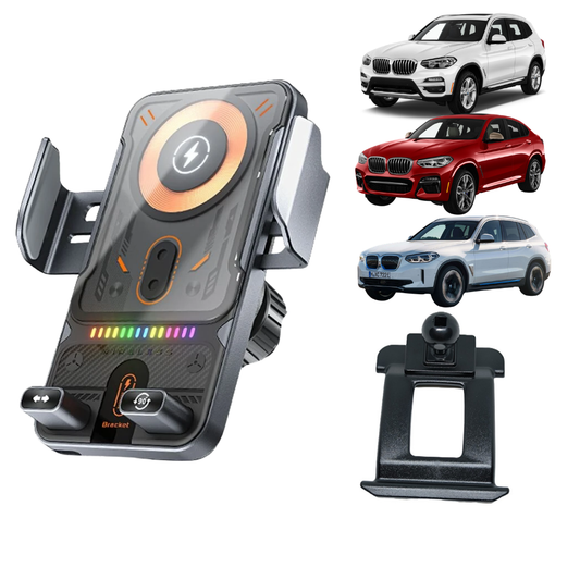 Suport telefon Smart cu prindere dedicata OEM pentru BMW X3/X4/iX3 2018-2021