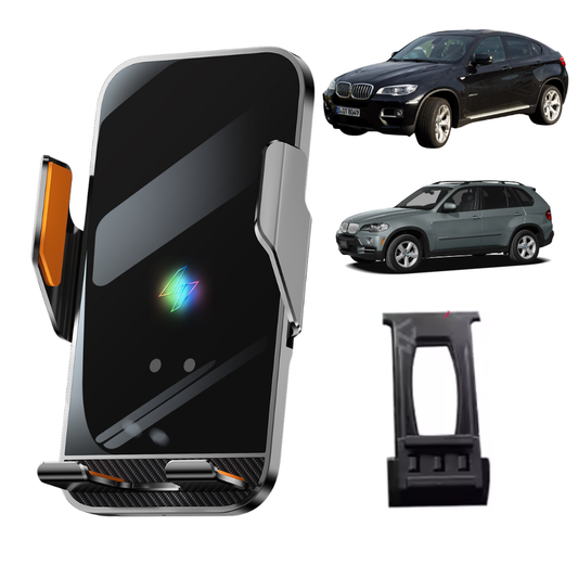 Suport telefon Smart cu prindere dedicata OEM pentru BMW X5/X6 E70/F16 2007-2013