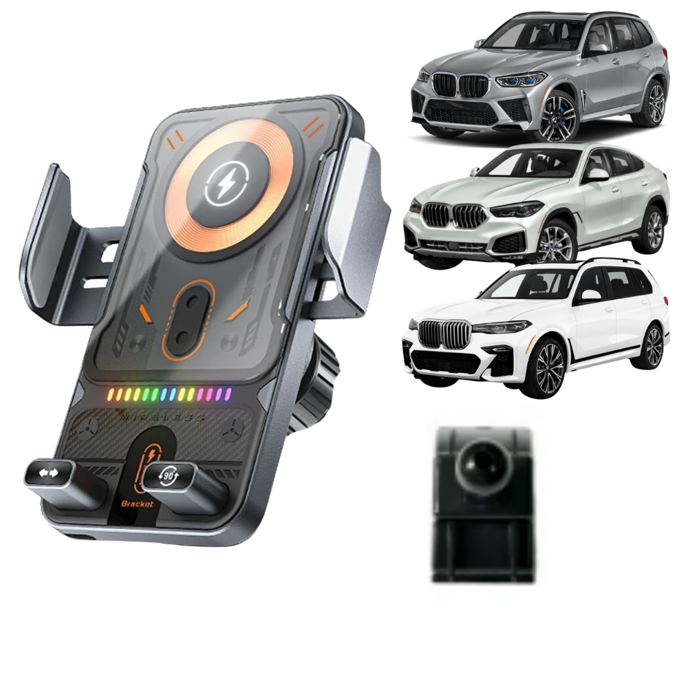 Suport telefon Smart cu prindere dedicata OEM pentru BMW X5/X6/X7 2019-2023