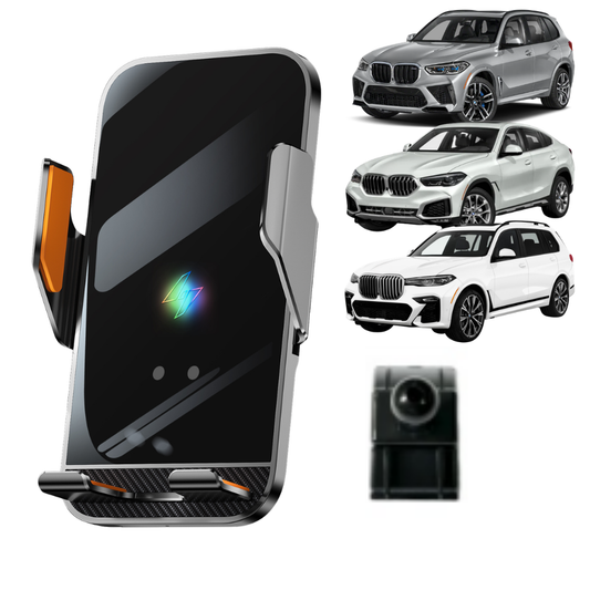 Smart phone holder with dedicated OEM grip for BMW X5/X6/X7 2019-2023