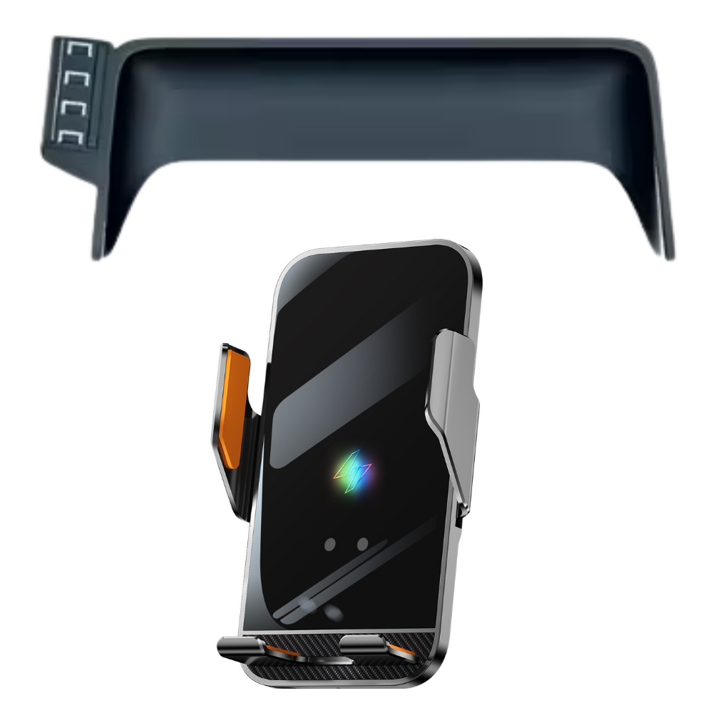 Suport telefon Smart cu Încărcare Wireless –TOYOTA COROLLA 2019-2025 22cm-8/9inchs navi mica, cu prindere pe ecranul multimedia