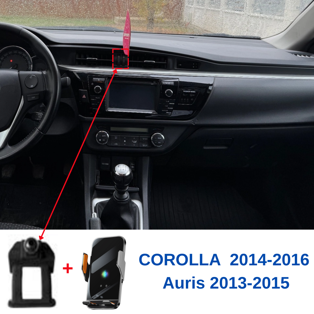 Suport telefon Smart cu prindere dedicata OEM pentru TOYOTA Corolla 11th 2014-2016 / Auris  2nd 2013-2015