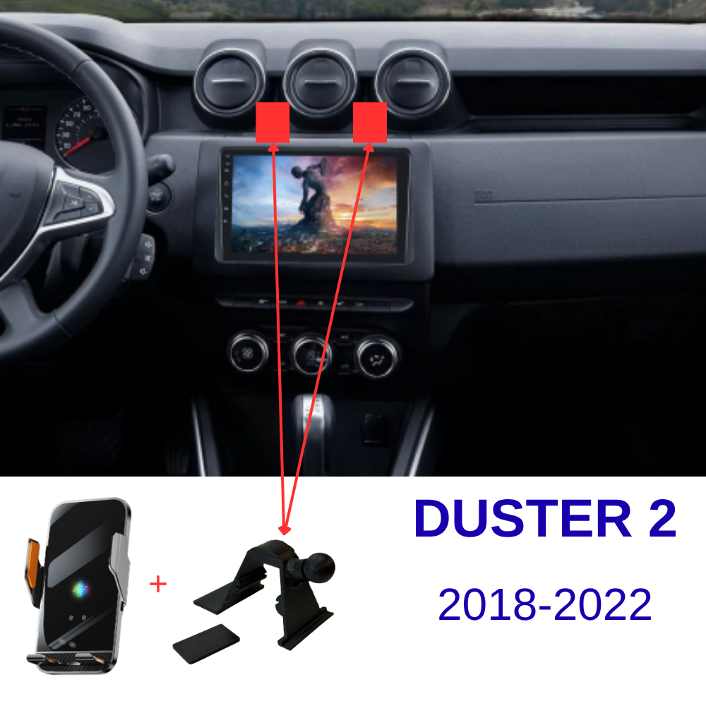 Suport telefon Smart cu prindere dedicata OEM pentru Dacia Duster 2 (2018-2022)