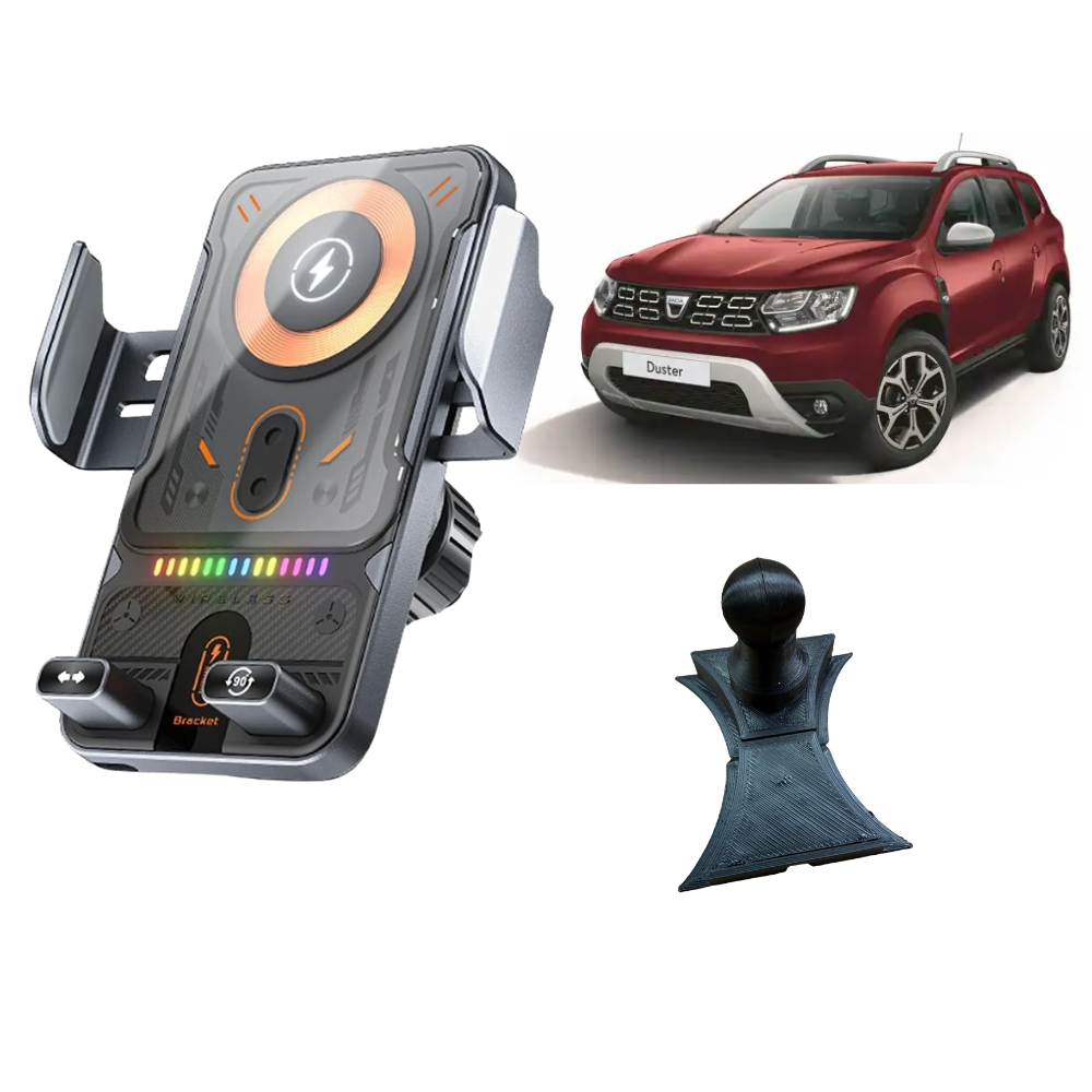 Suport telefon Smart cu prindere dedicata OEM pentru Dacia Duster 2 (2018-2022)