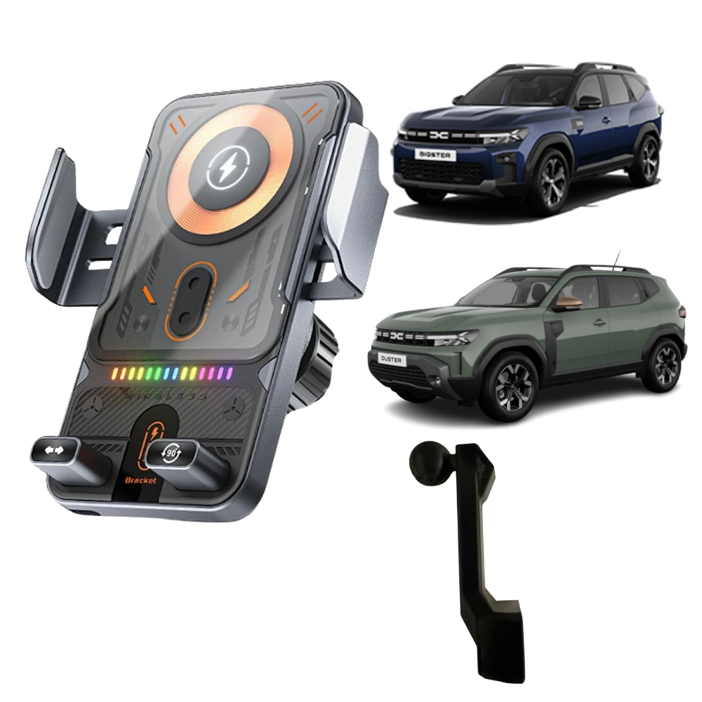 Suport telefon Smart cu prindere dedicata OEM pentru Dacia Duster 2024-present , Bigster 2025-present