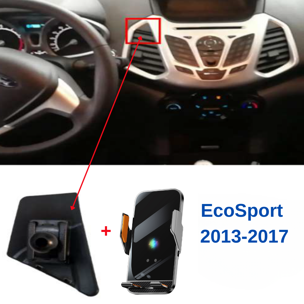 Suport telefon Smart cu prindere dedicata OEM pentru Ford EcoSport 2.0nd 2013-2017