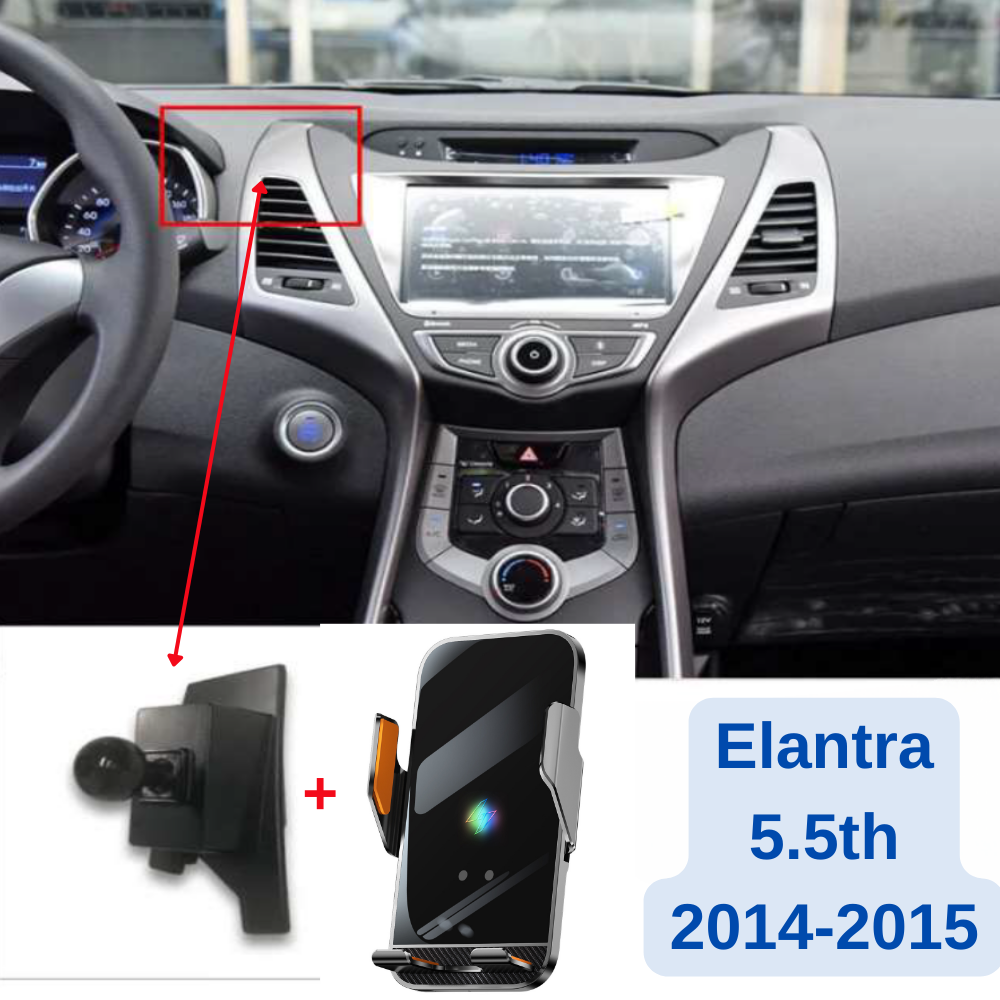 Suport telefon Smart cu prindere dedicata OEM pentru Hyundai Elantra 5.5th MD 2014-2015