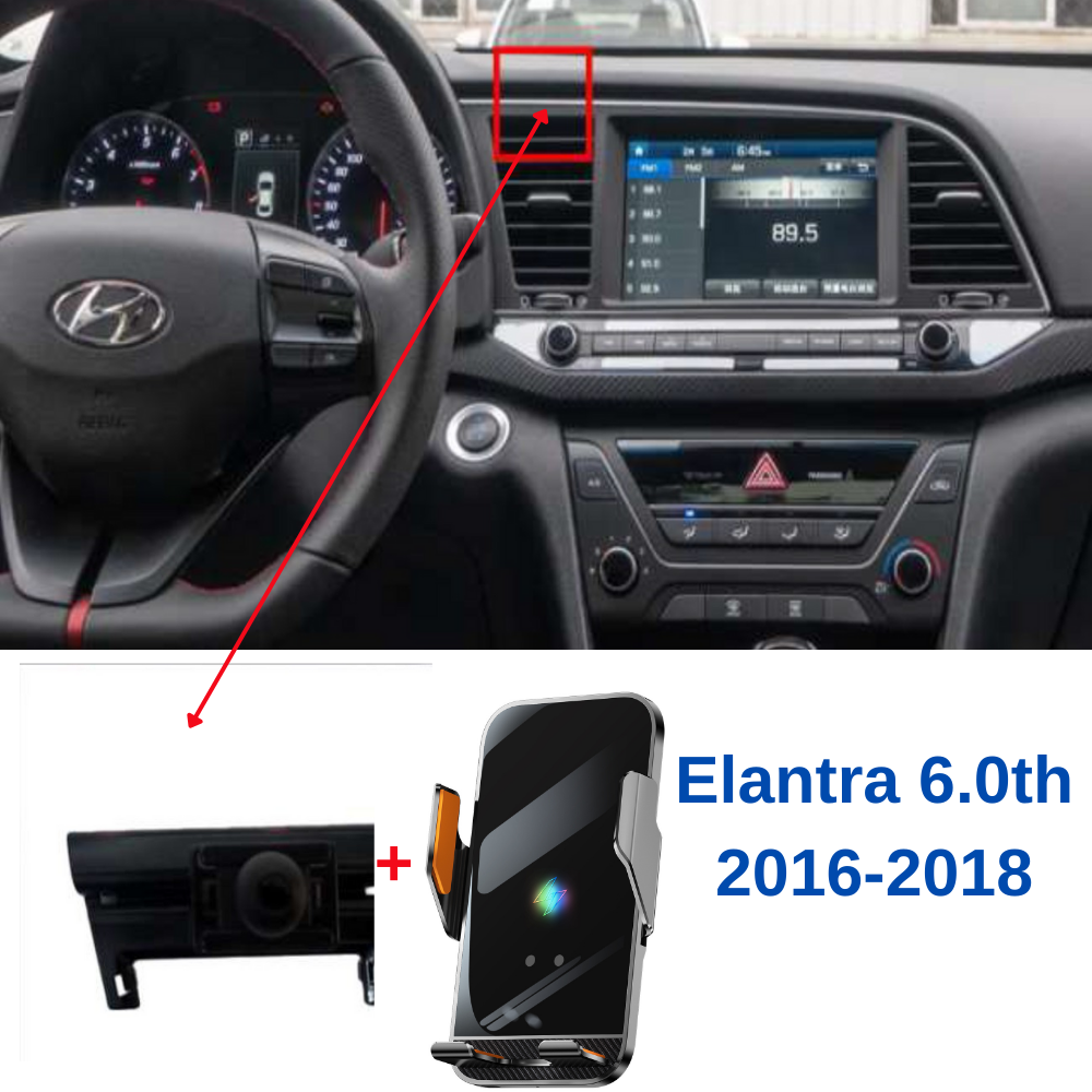 Suport telefon Smart cu prindere dedicata OEM pentru HYUNDAI Elantra 6.0th 2016-2018