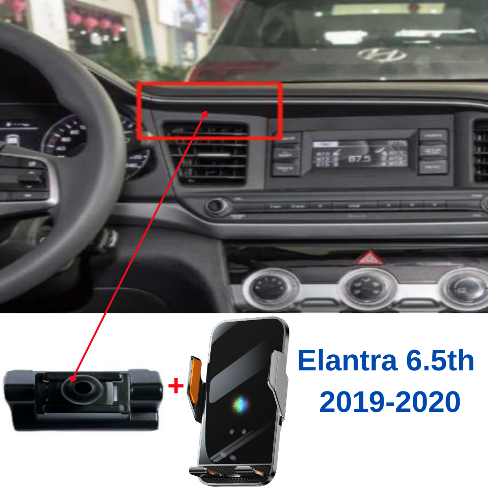Suport telefon Smart cu prindere dedicata OEM pentru HYUNDAI Elantra 6.5th 2019-2020