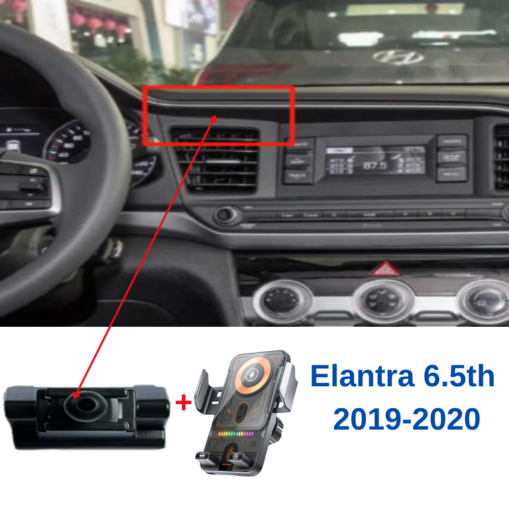 Suport telefon Smart cu prindere dedicata OEM pentru HYUNDAI Elantra 6.5th 2019-2020