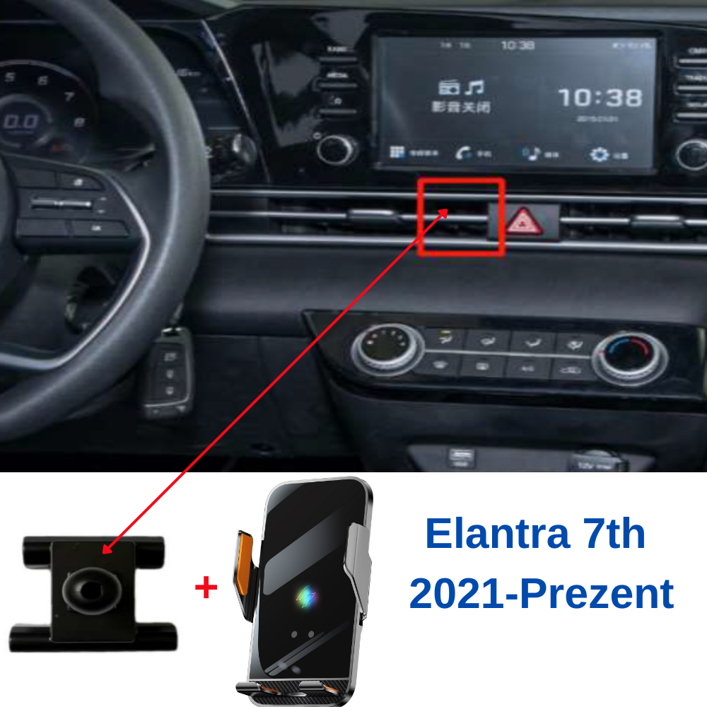 Suport telefon Smart cu prindere dedicata OEM pentru HYUNDAI Elantra 7th 2021-present