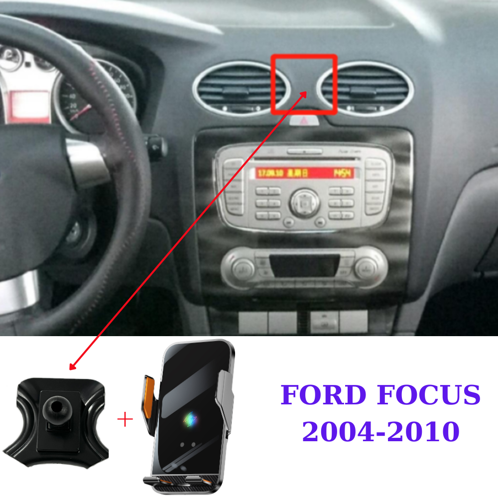 Suport telefon Smart cu prindere dedicata OEM pentru Ford Focus 2005-2010