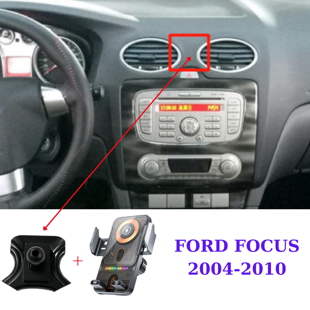 Suport telefon Smart cu prindere dedicata OEM pentru Ford Focus 2005-2010