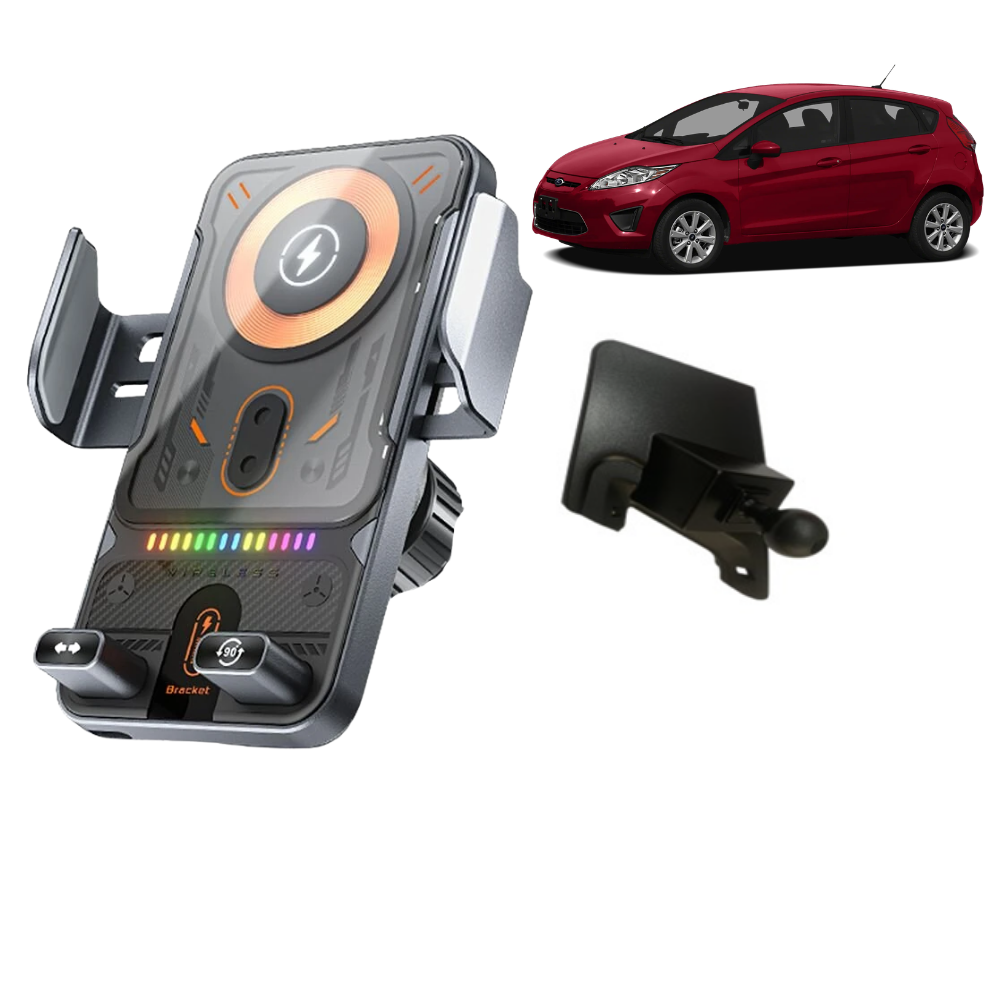 Suport telefon Smart cu prindere dedicata OEM pentru Ford Fiesta 6th 2008-2016