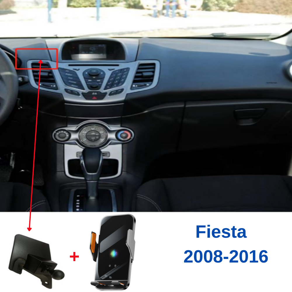 Suport telefon Smart cu prindere dedicata OEM pentru Ford Fiesta 6th 2008-2016