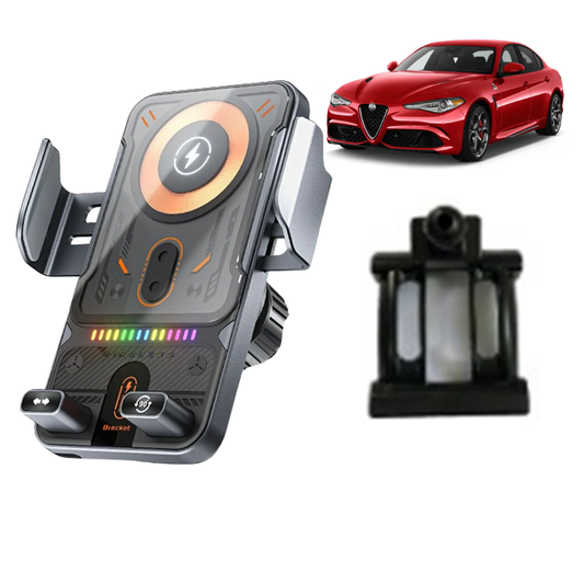 Suport telefon Smart cu prindere dedicata OEM pentru ALFA ROMEO Giuila 2016-2025