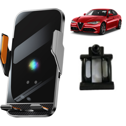 Suport telefon Smart cu prindere dedicata OEM pentru ALFA ROMEO Giuila 2016-2025